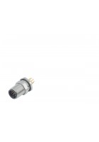 86 1031 1100 00005 M12-A male panel mount connector